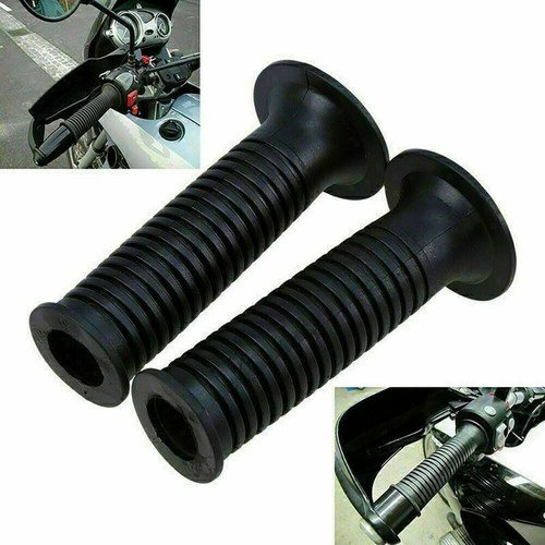 22mm schwarz gummi motorrad - schwarz,