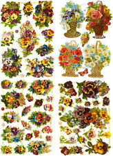 Glanzbilder Stiefmütterchen