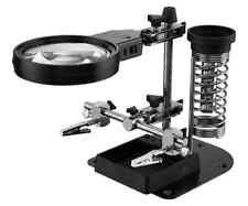 Parkside Feinmechaniker Set mit Lupe und LED Feinmechanikerlupe Beleuchtung NEU