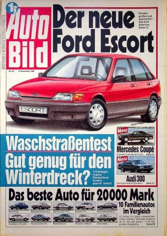 Auto bild 1986 vw golf - bild,
