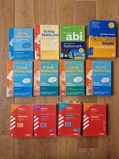 12 aktuelle Mathematik Mathe Abi Vorbereitungsbücher Hessen u. Baden-Württemberg