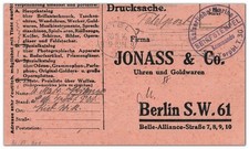 Postkarte 1916 Feldpost Marine