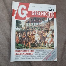 G Geschichte mit Pfiff Magazin Zeitschrift 5/1995 Frankreich 1498-1610