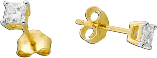 Diamant ohrstecker 50ct - diamant, 0.50ct