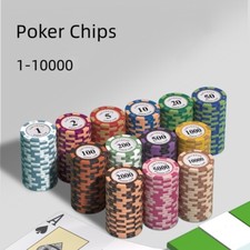 10/20pcs Poker Chips Casino
