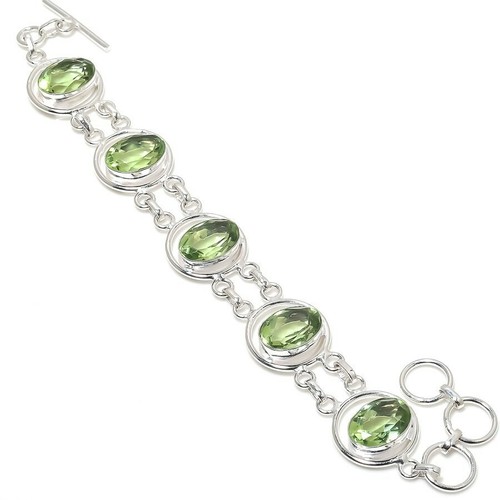 Grüner amethyst edelstein - grüner,