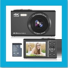 Digitalkamera 4K Digitalkamera Kompaktkamera 30FPS 2,4 Zoll