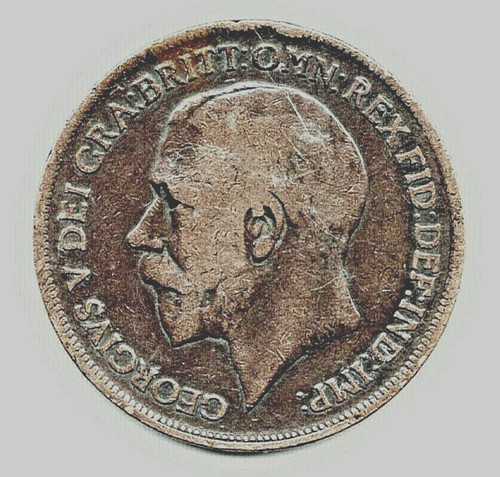 1919 pfennig von könig george - pfennig,