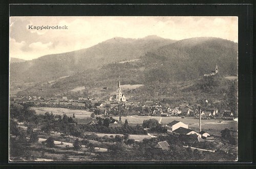 Kappelrodeck teilansicht mit - kappelrodeck,,
