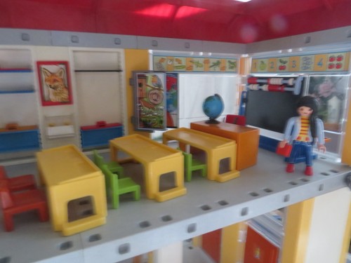 Playmobil große schule mit - große,