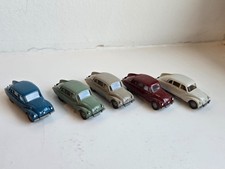 WIKING 5x Tatra 87 827/1 A azurblau B braunrot C resedagrün D graubeige E grauw