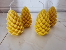 Bienenwachs Kerzen Set 4