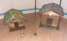 Western Fort Westernhäuser Anton Röder Lisanto Bastelware DDR Indianer Cowboys