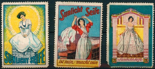 Reklamemarken sunlicht seife - sunlicht,