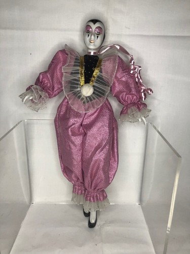 Harlequin pierrot porzellan - harlequin,