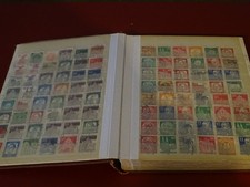 Deutsche Briefmarken Gestempelt volles Album Sammlung von Deutschen Briefmarken