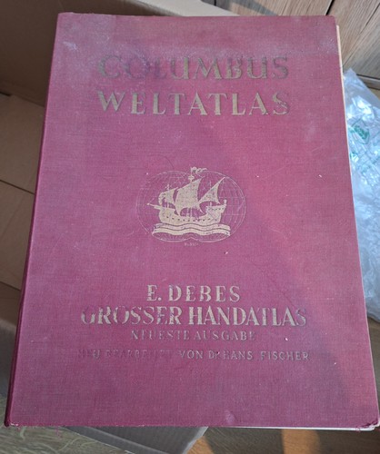 Columbus weltatlas debes - weltatlas, e.