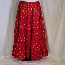 Tribal Bellydance 10 Yard Red