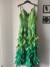 Karnaval -  Pfau Kleid (Gr. 36-38)