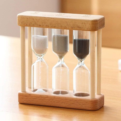 Kreative sanduhr aus holz - sanduhr,