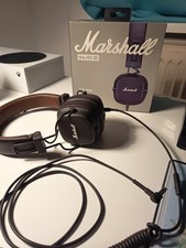 Marshall Major III On-Ear 3,5 mm Coil Cord Kopfhörer Braun, Faltbar