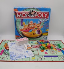 Monopoly Junior von Parker Hasbro Familienspiel Kinderspiel von 2001 vollständig