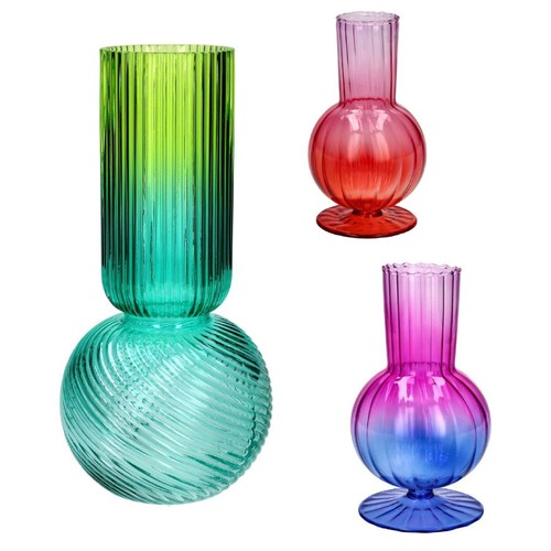 Vase blumenvase glas jacquard - vase,