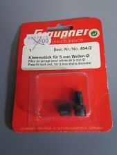 A453 Graupner 454/2 Teil Rohrschelle für Bäume Von 5 MM Neu+Ovp