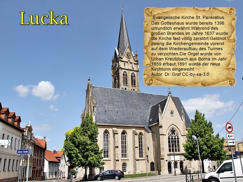 Lucka evang kirche - lucka, evang.kirche