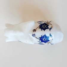 Marmor Elefant Figur mit