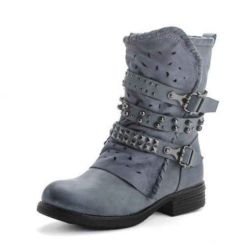 Damen stiefeletten biker boots - damen,