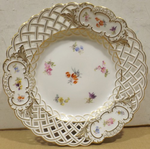 Meissen durchbruch zierteller - meissen, durchbruch/zierteller