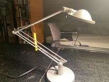 Berenice Luceplan - elegant - die leichte Tischleuchte - silbern neu