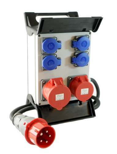 Mobiler baustromverteiler - mobiler,