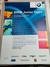 Plakat BMW Junior Open 1990er