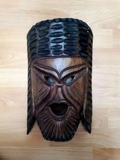 4 Masken Kollektion Sammlung Afrika Nordafrika Holz sehr selten