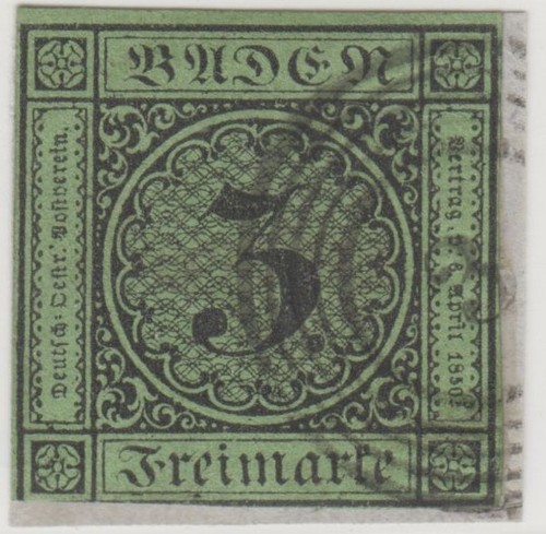 Baden mit nummernstempel - mit,