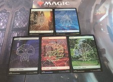 Mtg. Full Art Basic Land Set