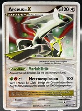 Pokémon 2010 Arceus LV.X Holo 95/99 Platin Arceus Deutsch Excellent