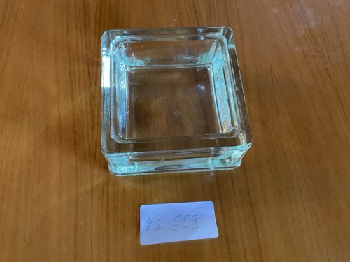 Schwere art deco glas schale - schwere,