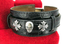 Thomas Sabo Lederarmband mit 925 Elementen unisex in Xl ca. 21 cm