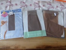 3 x strapsstrümpfe Vintage Lorella Italien 9-10 Desiree Germany Iris Kräuselkrep