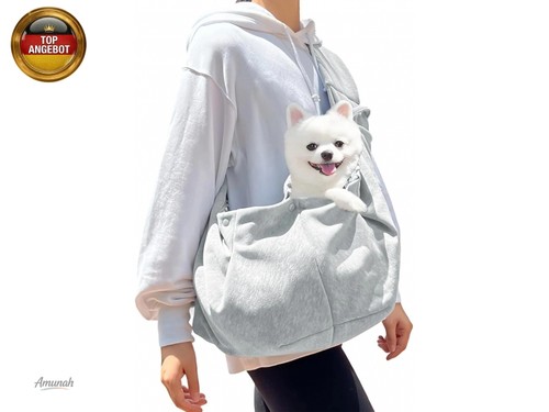 Bis 8kg hundetragetuch grau - 8kg,