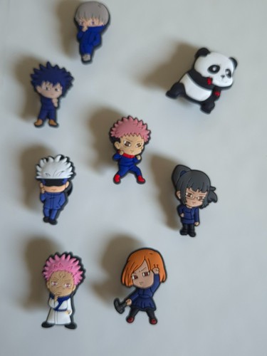 Set charms crocs jujutsu - set,