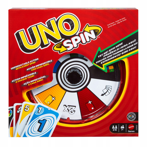 Uno spin gra rodzinna - uno,