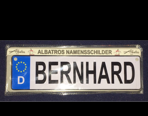 Albatros namensschild - albatros,