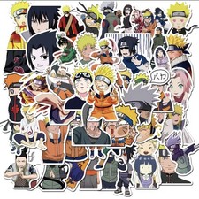 50 Naruto Sticker Set, 90s Anime Aufkleber, Manga Abziehbilder, Geschenk Laptop