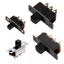 Schiebeschalter verschiedene Typen / Größen, Micro-Schalter klein Modellbau & Co