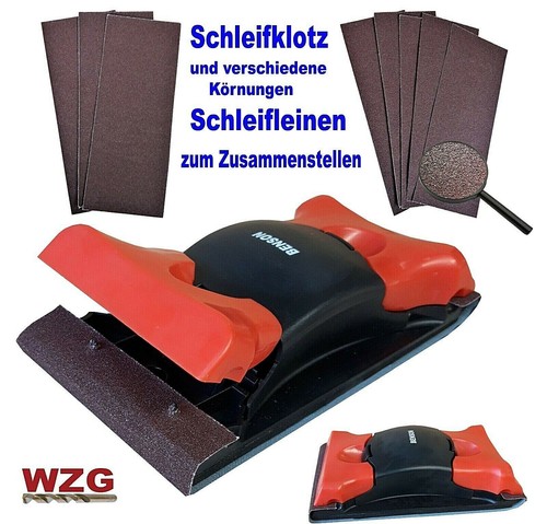 Schleifklotz 160 mm - 90, x