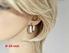 Creolen Silber 925 Damen